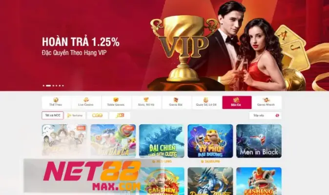 Những trò hay không nên bỏ lỡ tại nhà cái Net88