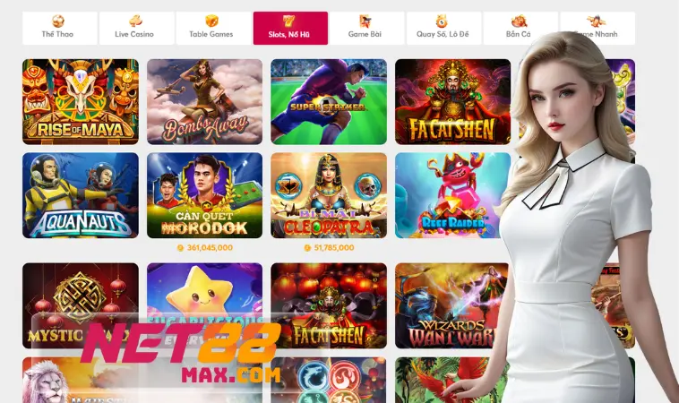 Slots Net88 và những game khủng không nên bỏ lỡ Slots Net88 và những game khủng không nên bỏ lỡ
